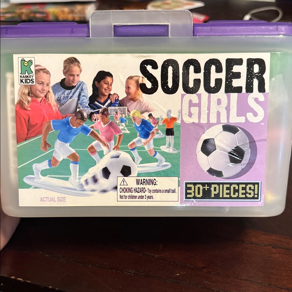 Soccer Girls Playset - Purple